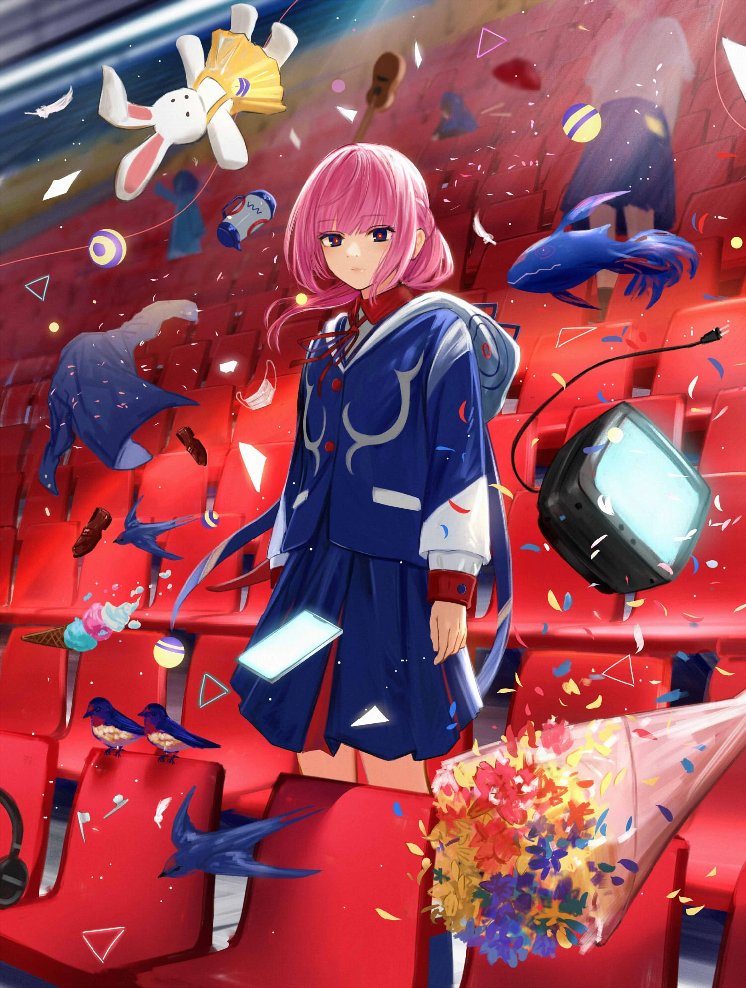 3rd ONE-MAN LIVE "Fukakai (Kyo)" Illustration<br>by Issiki