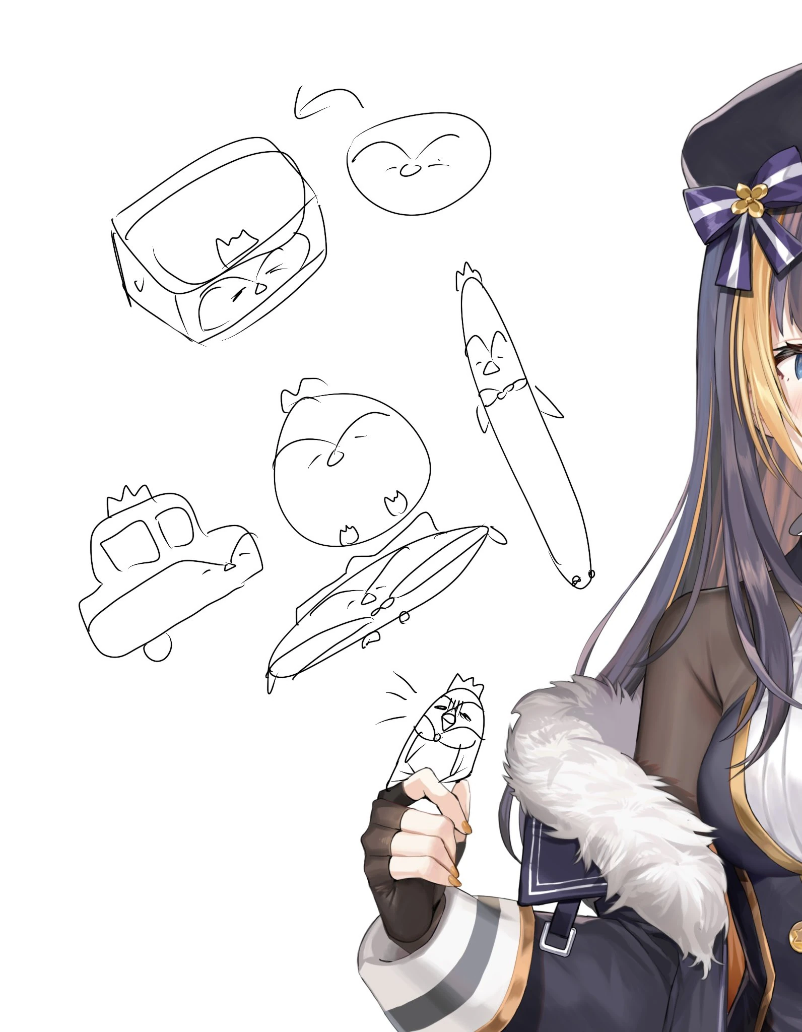 Pentomo doodles