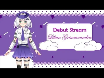 Debut_Stream_Lilian_Grimmxandra_(VTUBER_Indonesia)