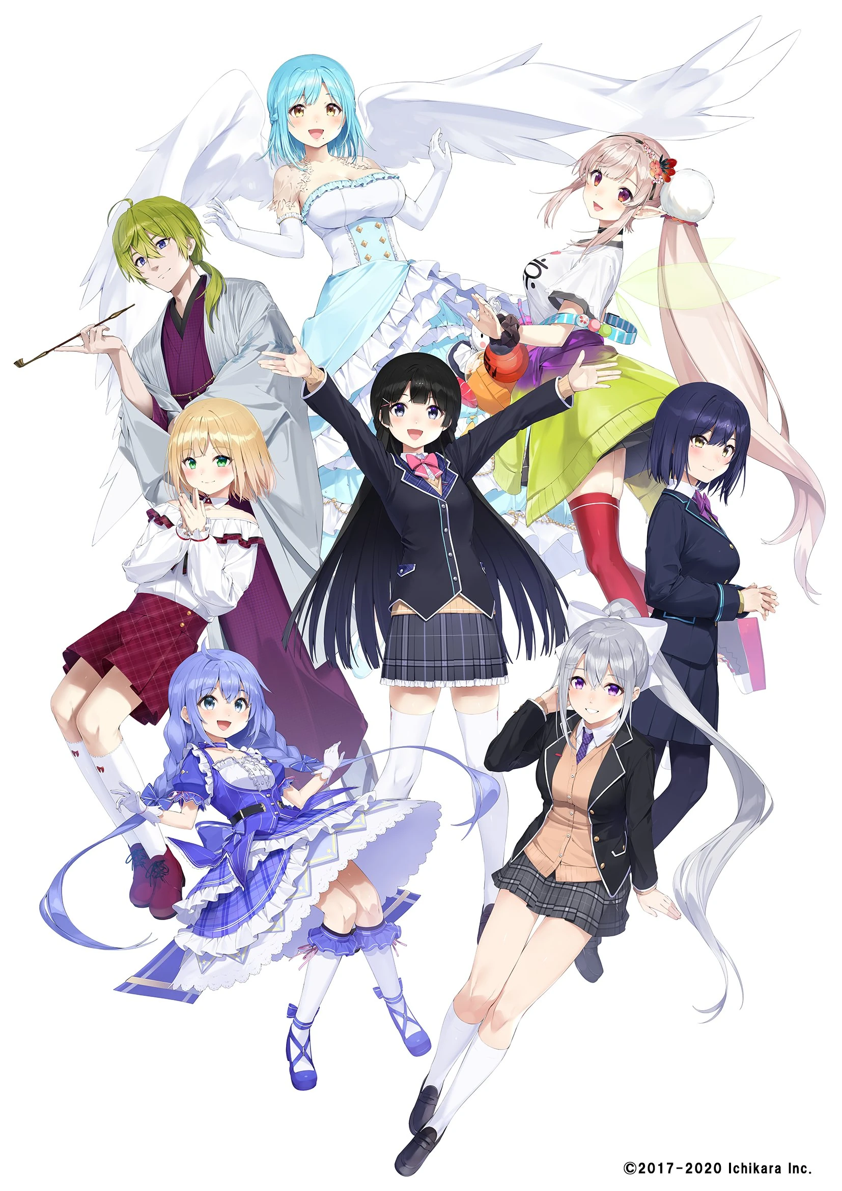 NIJISANJI Anniversary Festival 2021, Group A<br>by Nezumidosi