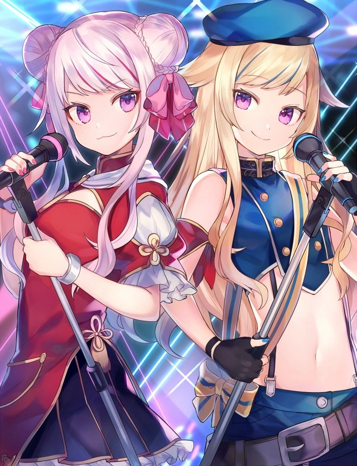 pure! Magazine Cover Illustration by [https://twitter.com/haru_sugar02/status/1085876845755564034 Shugao]