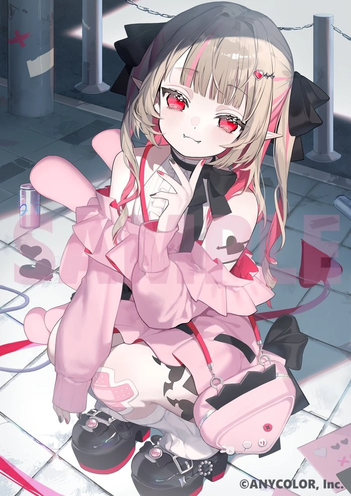 Nijisanji FANCY TOXIC Goods Illustration by Karo
