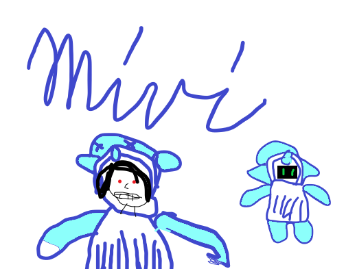 A Drawing of Mivi and Vlt