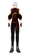Ren's newly debuted Live2D model