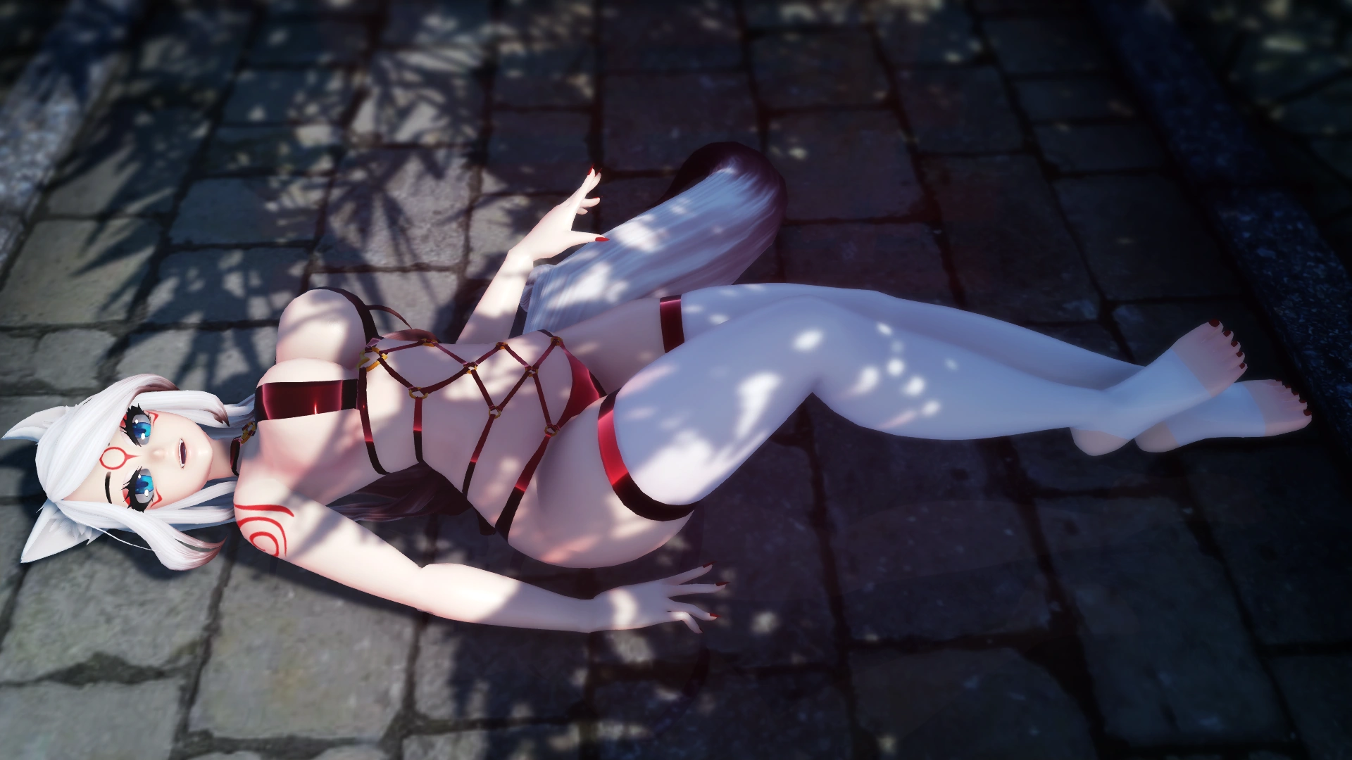 Okamivale bikini wallpaper.