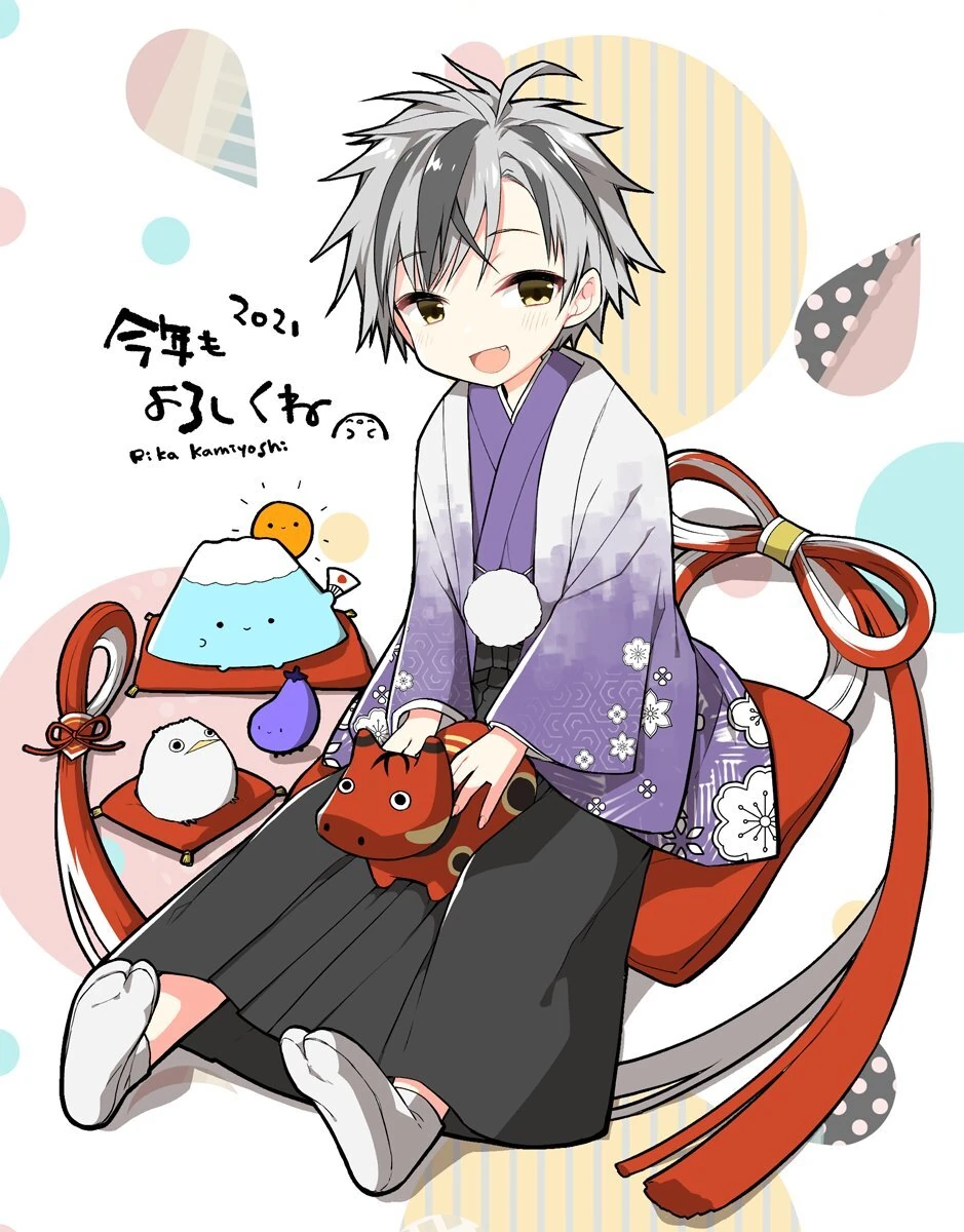 New Year 2021 Illustration<br>by Kamiyoshi Rika