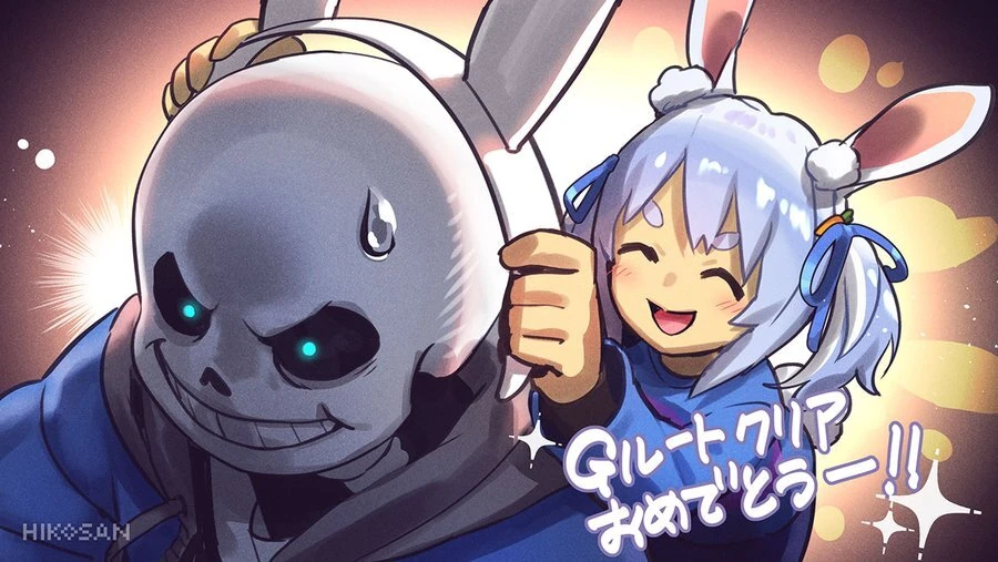 Undertale Illustration<br>by Hikosan