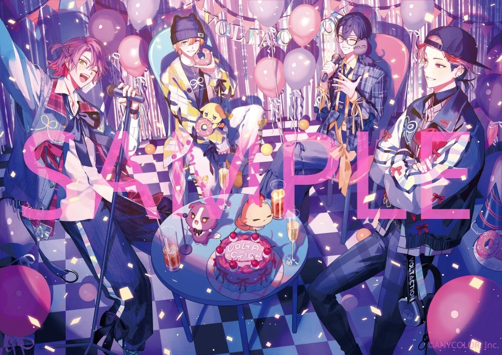 VOLTACTION 3rd Anniversary Key Visual<br>by Ugonba