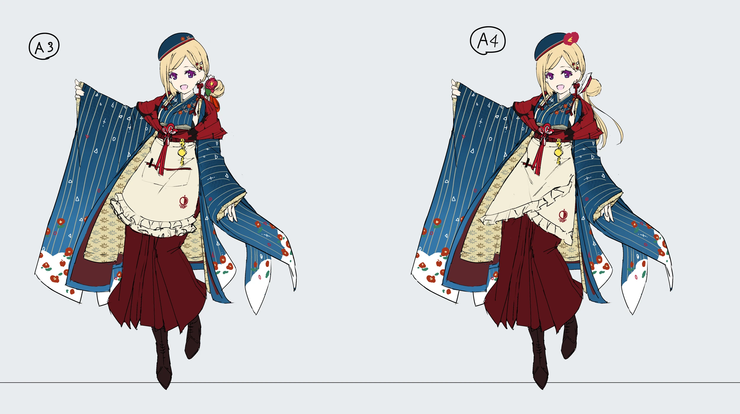 New Year Concept Illustration<br>by Azumiu Akitake