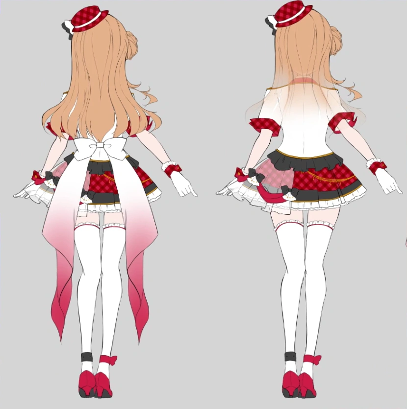 Back View Reference Sheet