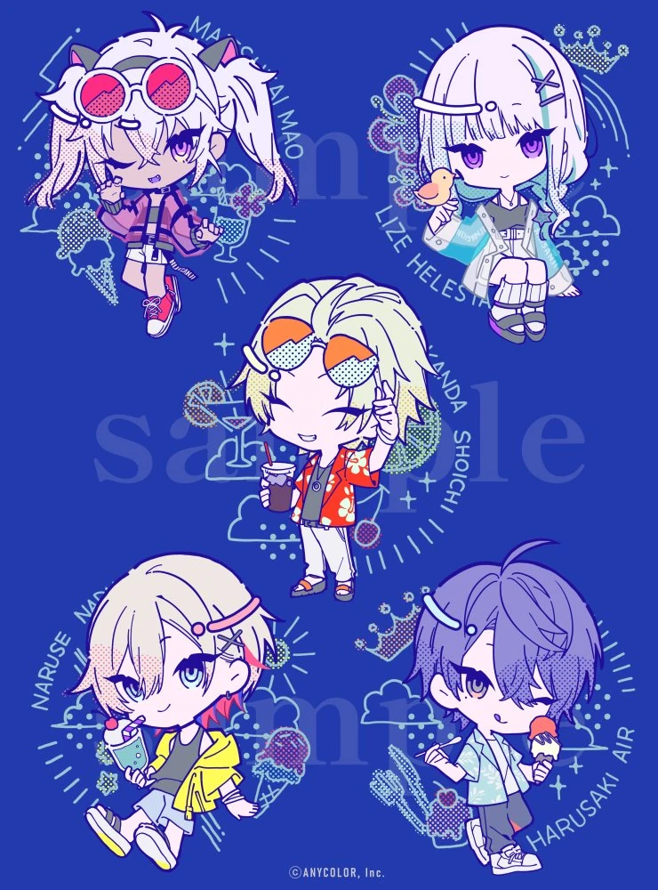 Exciting Summer Goods SD Illustration<br>by Kei Mochizuki