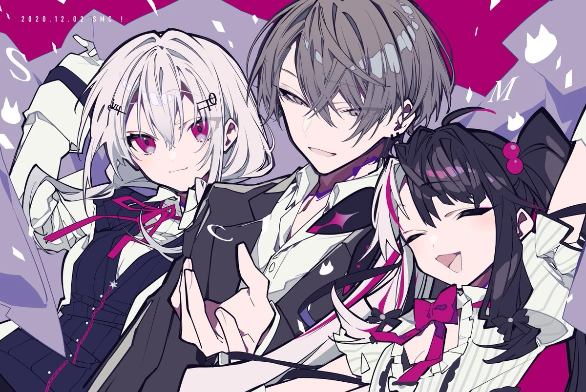 SMC-gumi's 3D Birthday Celebration Stream Thumbnail Illustration for Kagami<br>by Kei Mochizuki