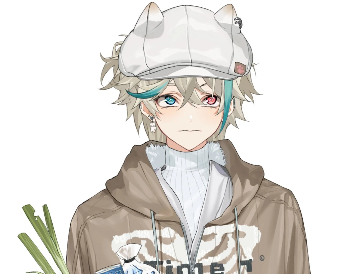 Winter Outfit With Hat and Without Jacket
