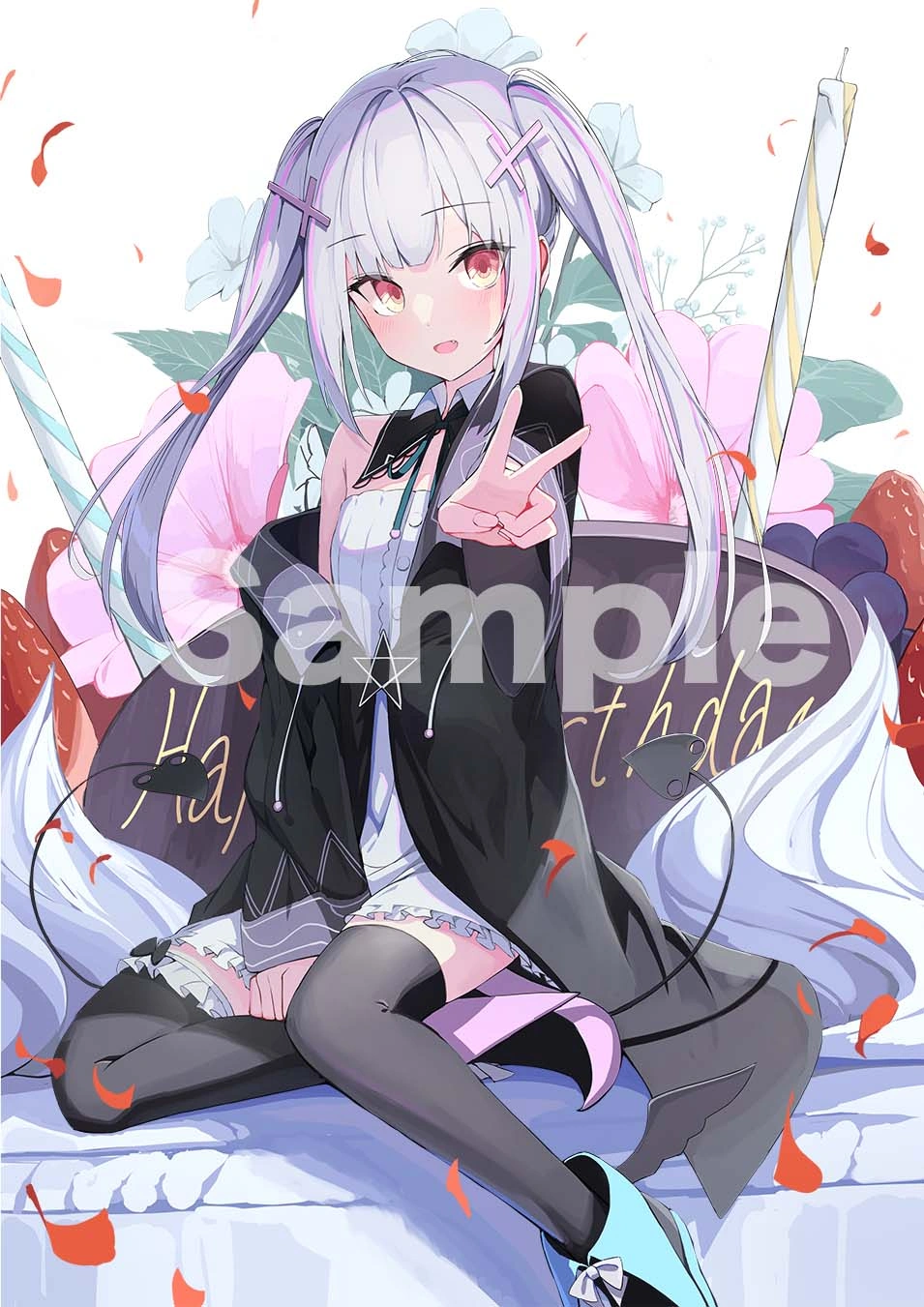 2022 Birthday Acrylic Phone Stand and Postcard<br>by [https://x.com/Vspo77/status/1483363689709580293 Mikisai]