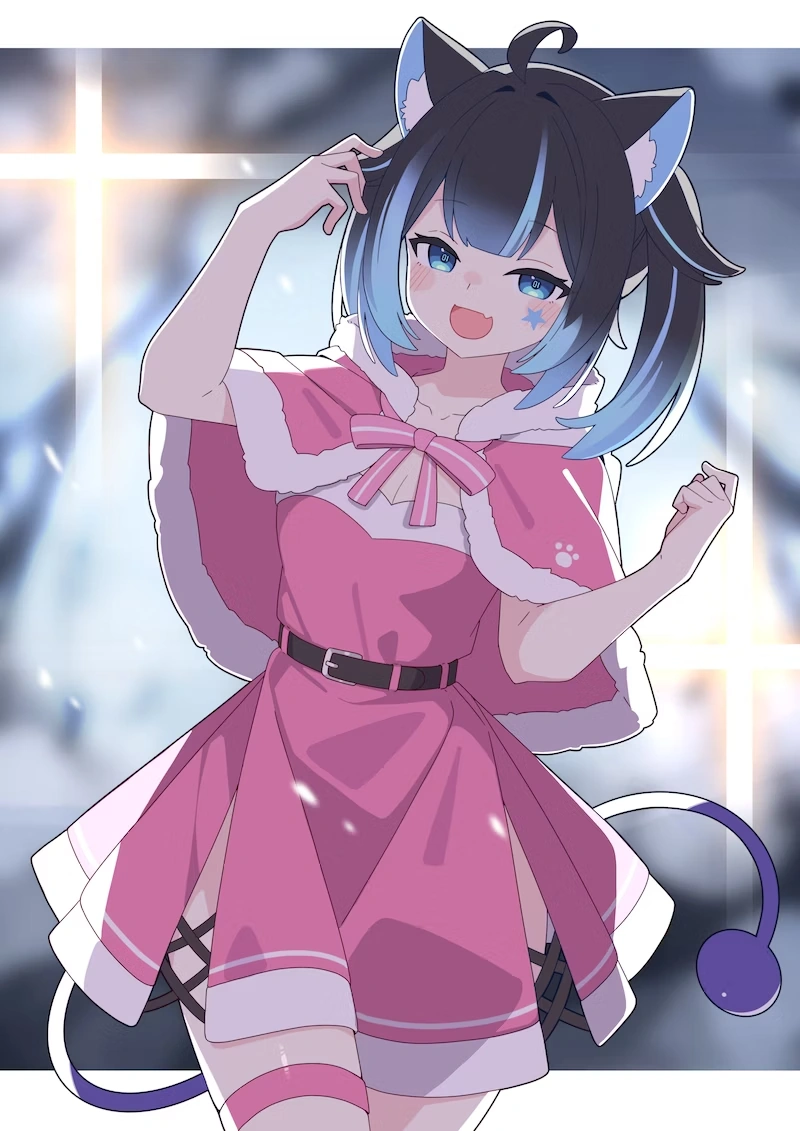 Cyan by @MikokoMiyazawa