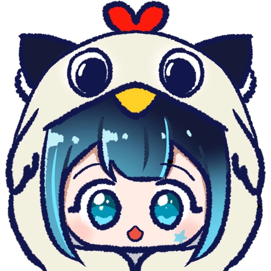 Cyan chicken by Cyan