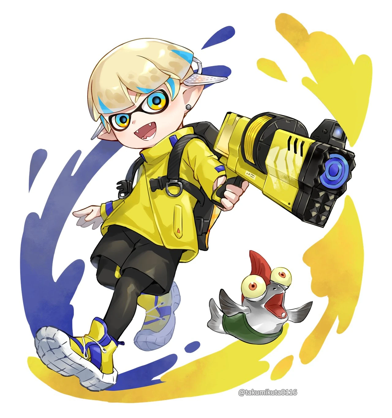 Splatoon 3 Illustration by TAKUMI