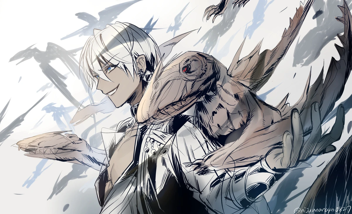NIJISANJI ARK Illustration<br>by Ninahachi