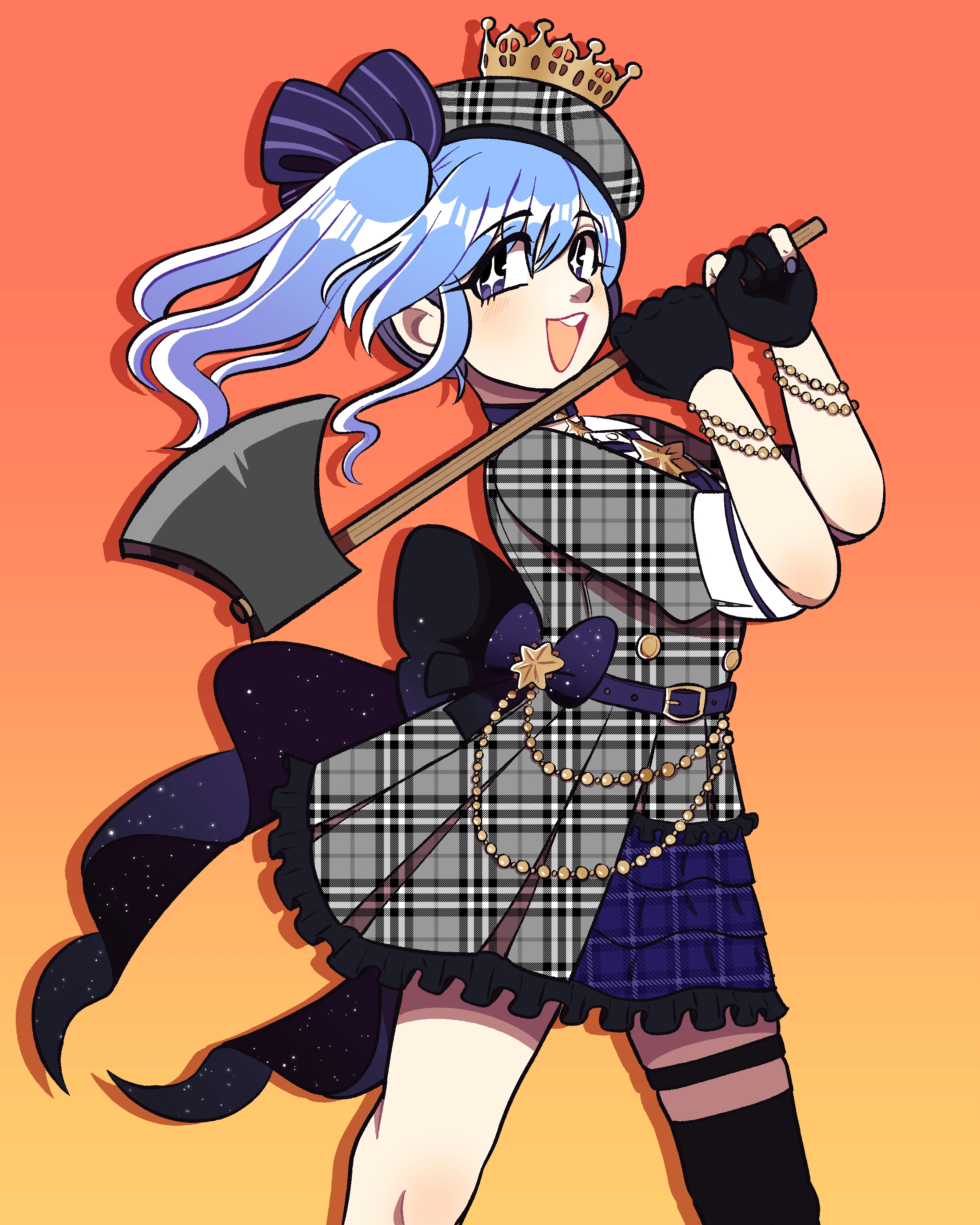 Drawing of Suisei Hoshimachi