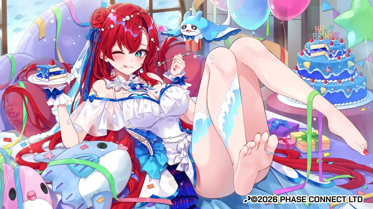 Birthday 2026 Illustration <br>by Mogu Zaemon