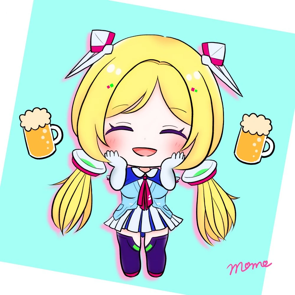 2023 Birthday Illustration<br>by Nekomachi Momo