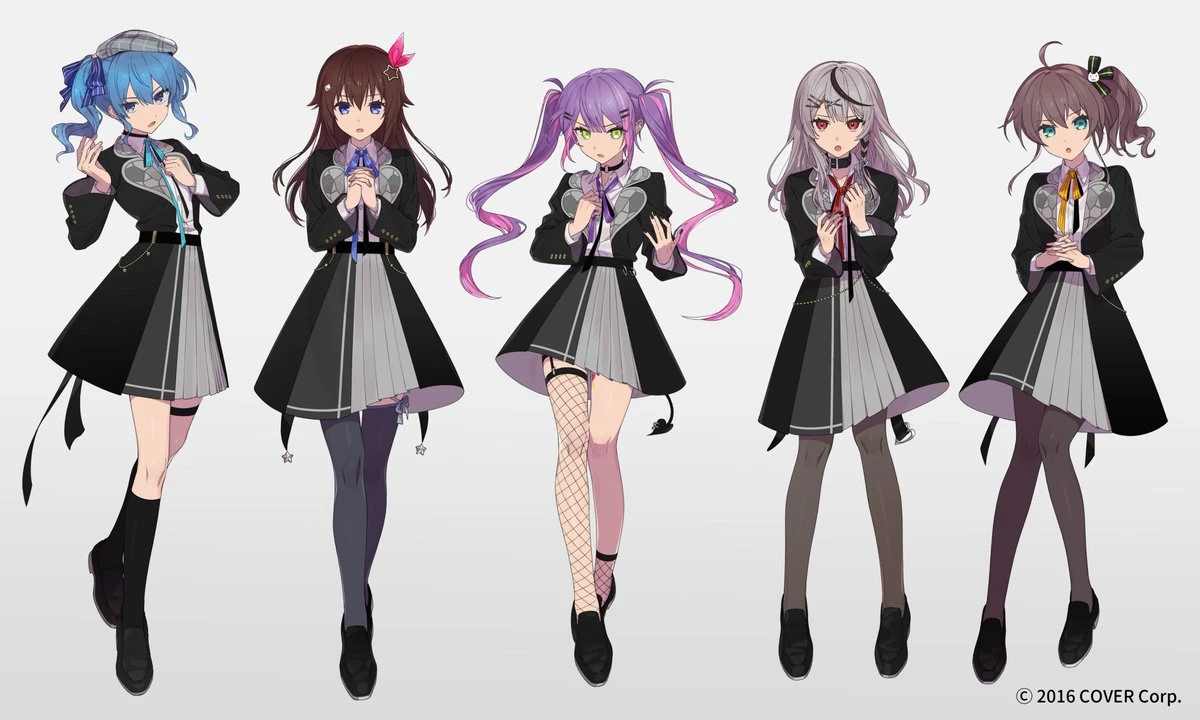 Unknown Mother Goose Character Illustrations<br>by Tekatori