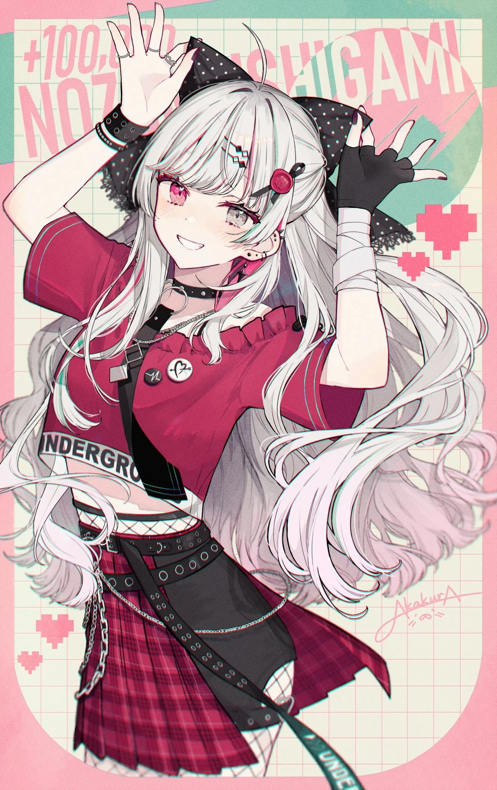 100,000 Subscribers Illustration by Akakura