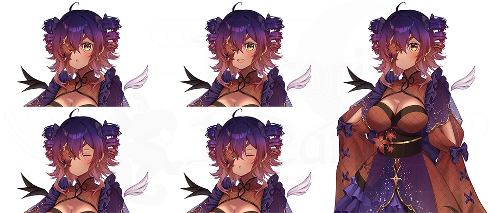 Lycoris' redesigned PNG (and current design) v2.0 by maynyan23.