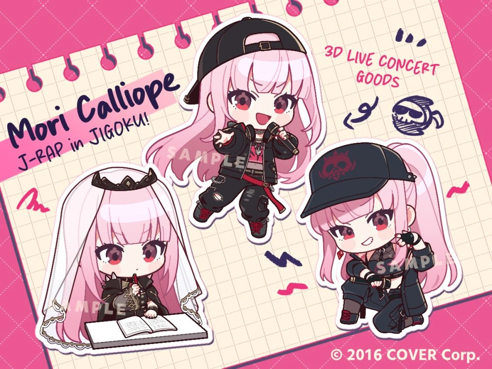 3D Live Concert Goods Illustration by noka