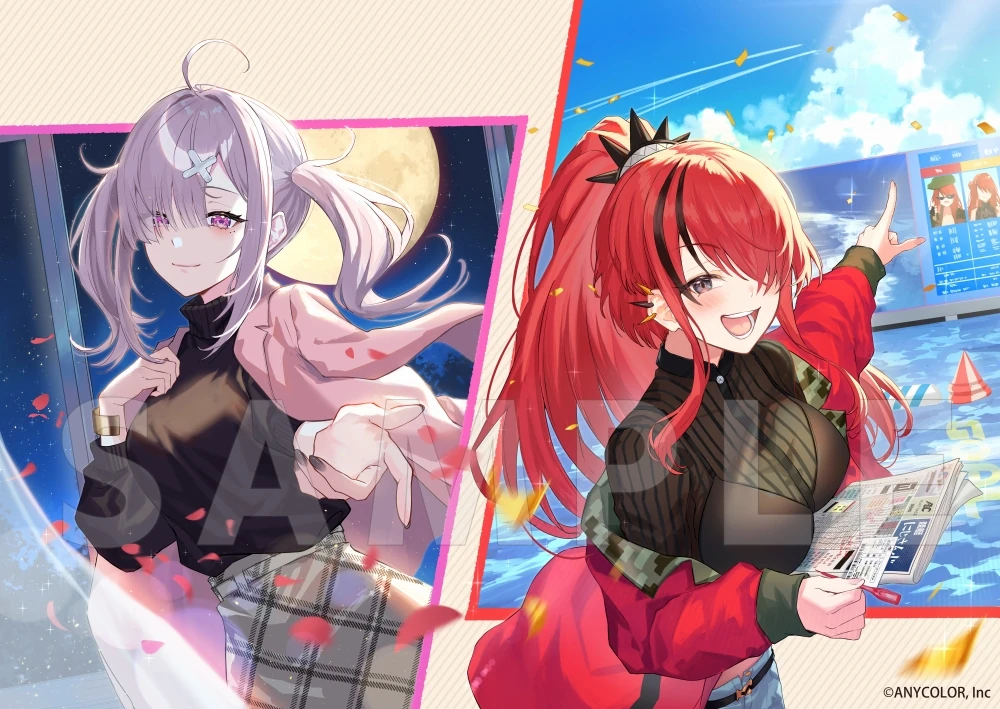 NIJISANJI Fake Dating Voice Illustration<br>by Ichikawa Haru