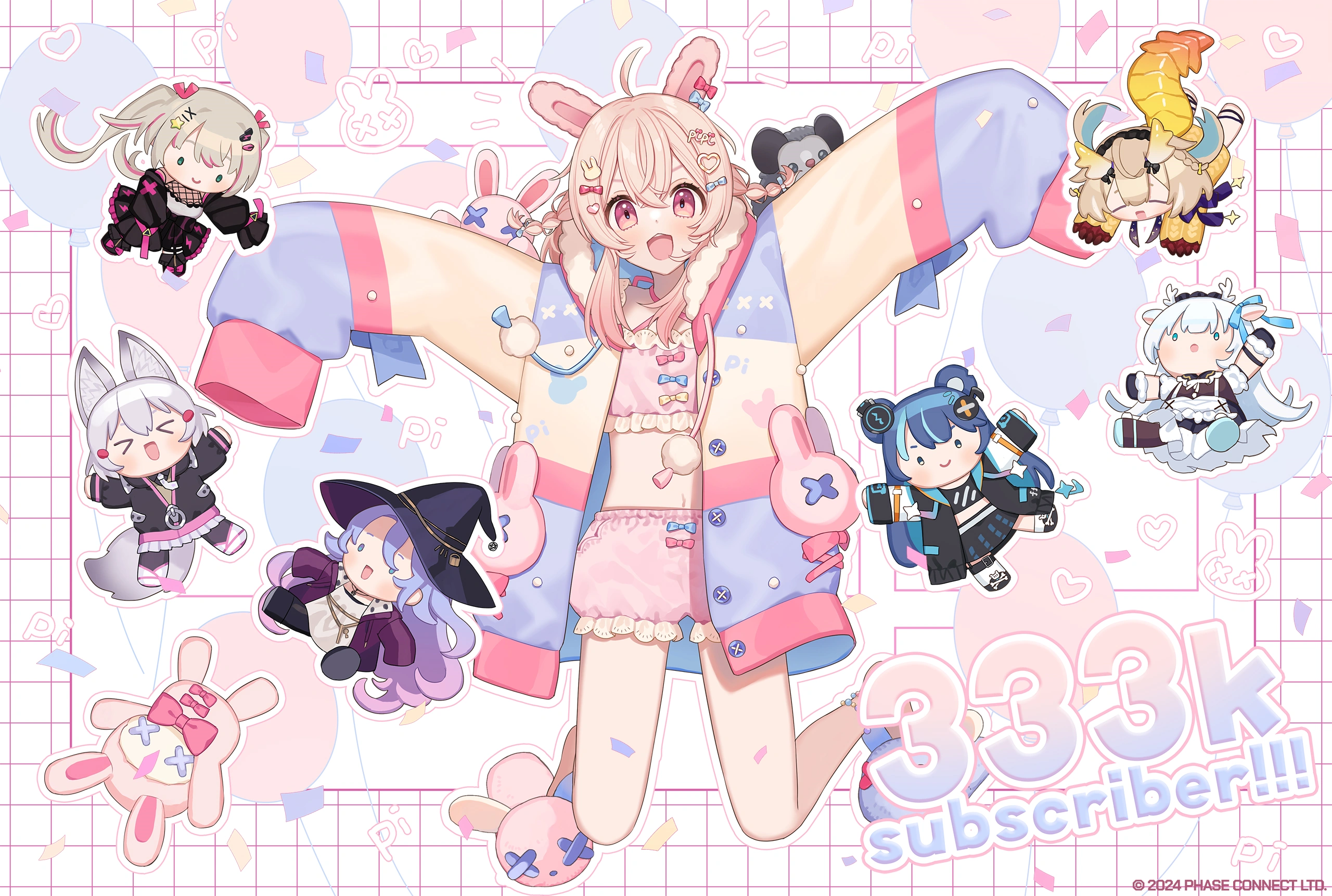 333k Illustration<br>by chiri