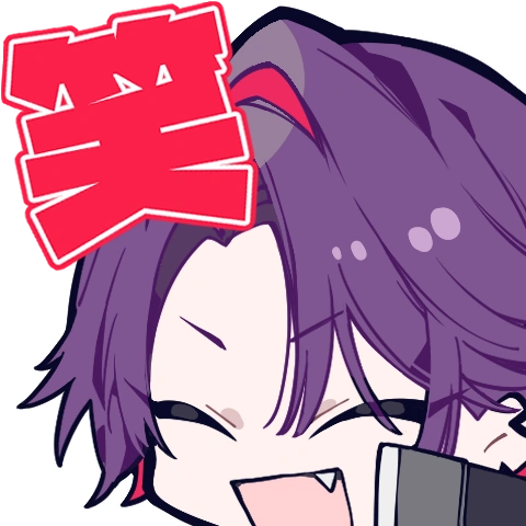 :_わらう: