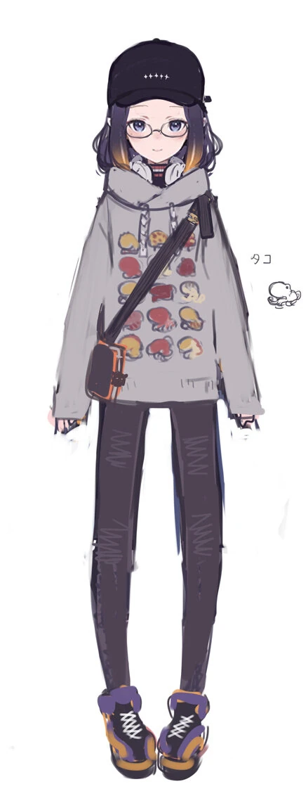 2021 Birthday Merch Illustration<br>by Kuroboshi Kouhaku