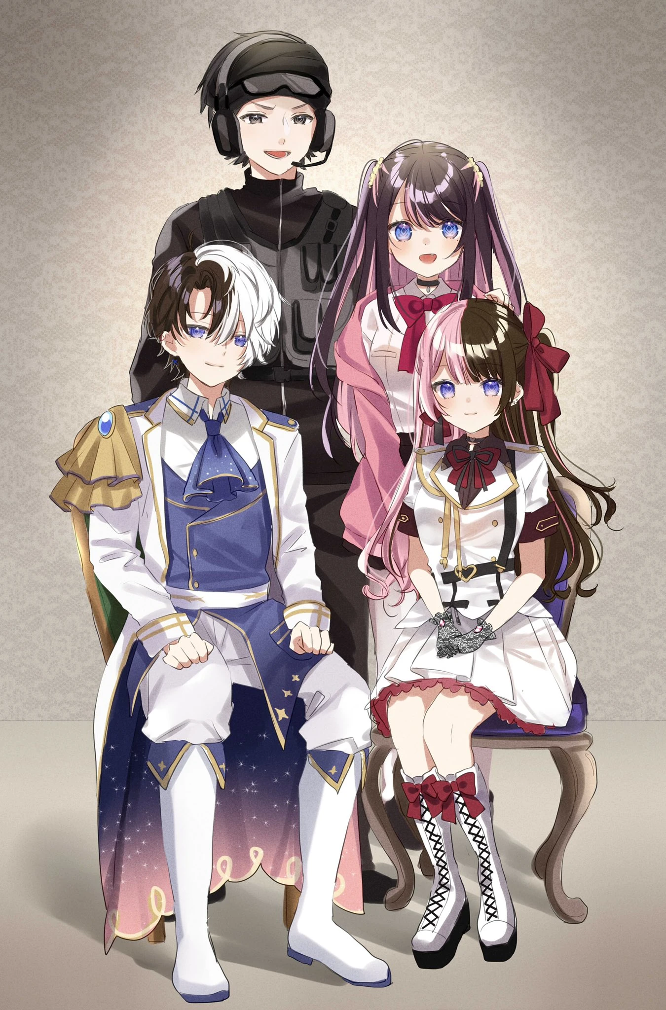 [[Kamito|Ore]][[Tachibana Hinano|Apo]] Family [https://twitter.com/pome_charo/status/1526111986848653314 Art] by [[Pometaro]]