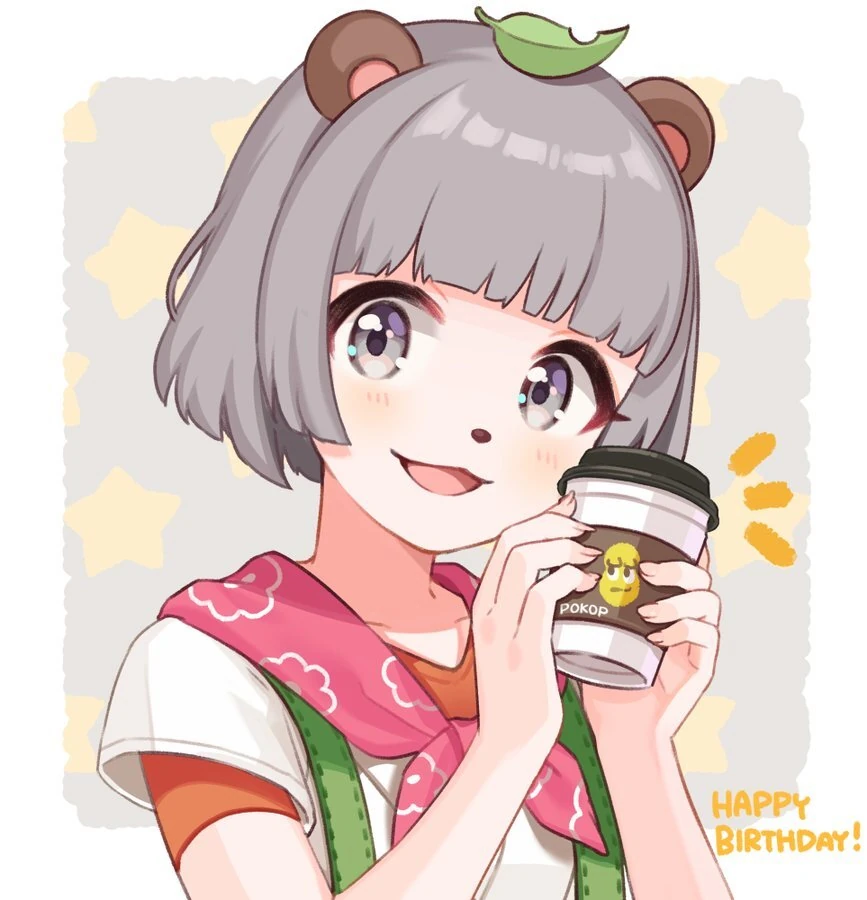 Ponpoko 2022 Birthday Illustration