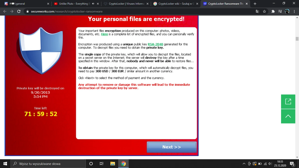 CryptoLocker | Viruses Information Wiki | Fandom