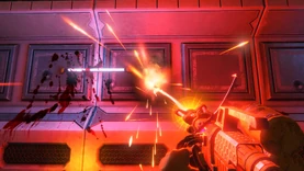 The Laser Welder in use.