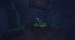 "Minecraft room" and pickaxe