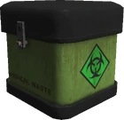 Medical waste box