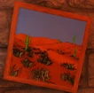 The desert painting
