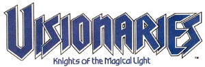 Visionaries comic logo
