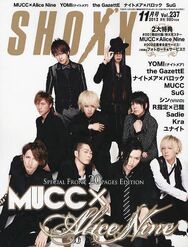 Noviembre 2012 Vol. 237 MUCC Alice Nine