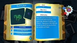 Blueberry Bush Journal