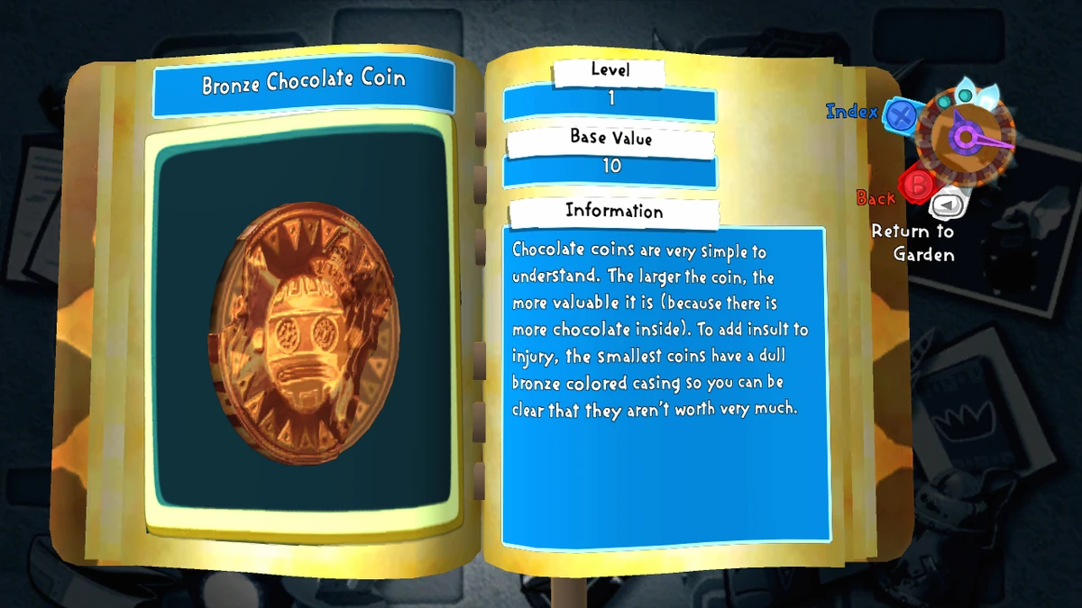 Chocolate Coin | Viva Piñata Wiki | Fandom