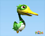 Artwork of the Quackberry.