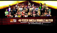 40-Vixen Omega Rumble Match (The winner face the VWF Champion at Vixenmania)