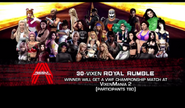 -30 Vixenz Royal Rumble Match (The winner face the VWF Champion at Vixenmania)