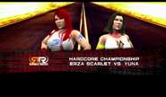 Erza Scarlet (c) vs. Yuna for the VWF Hardcore Championship