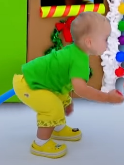 Vlad and niki pretend play with baby chris sale