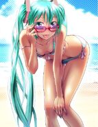 Sexy beach miku